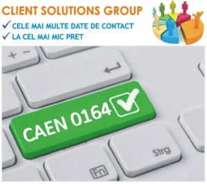 baza de date firme companii CAEN 0164