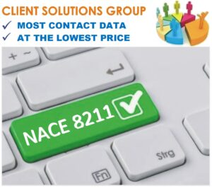 NACE 8211 company database